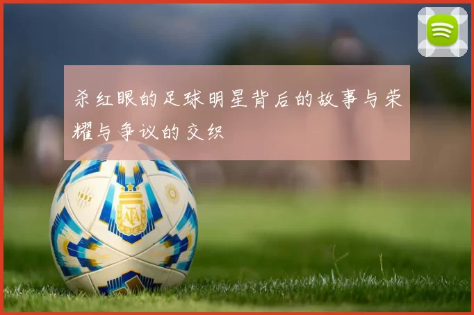 杀红眼的足球明星背后的故事与荣耀与争议的交织