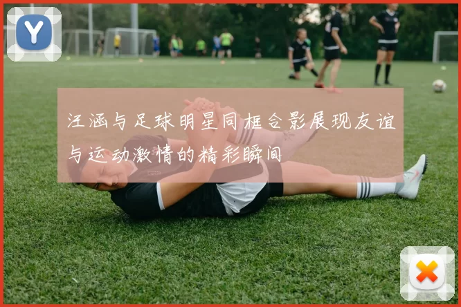 汪涵与足球明星同框合影展现友谊与运动激情的精彩瞬间